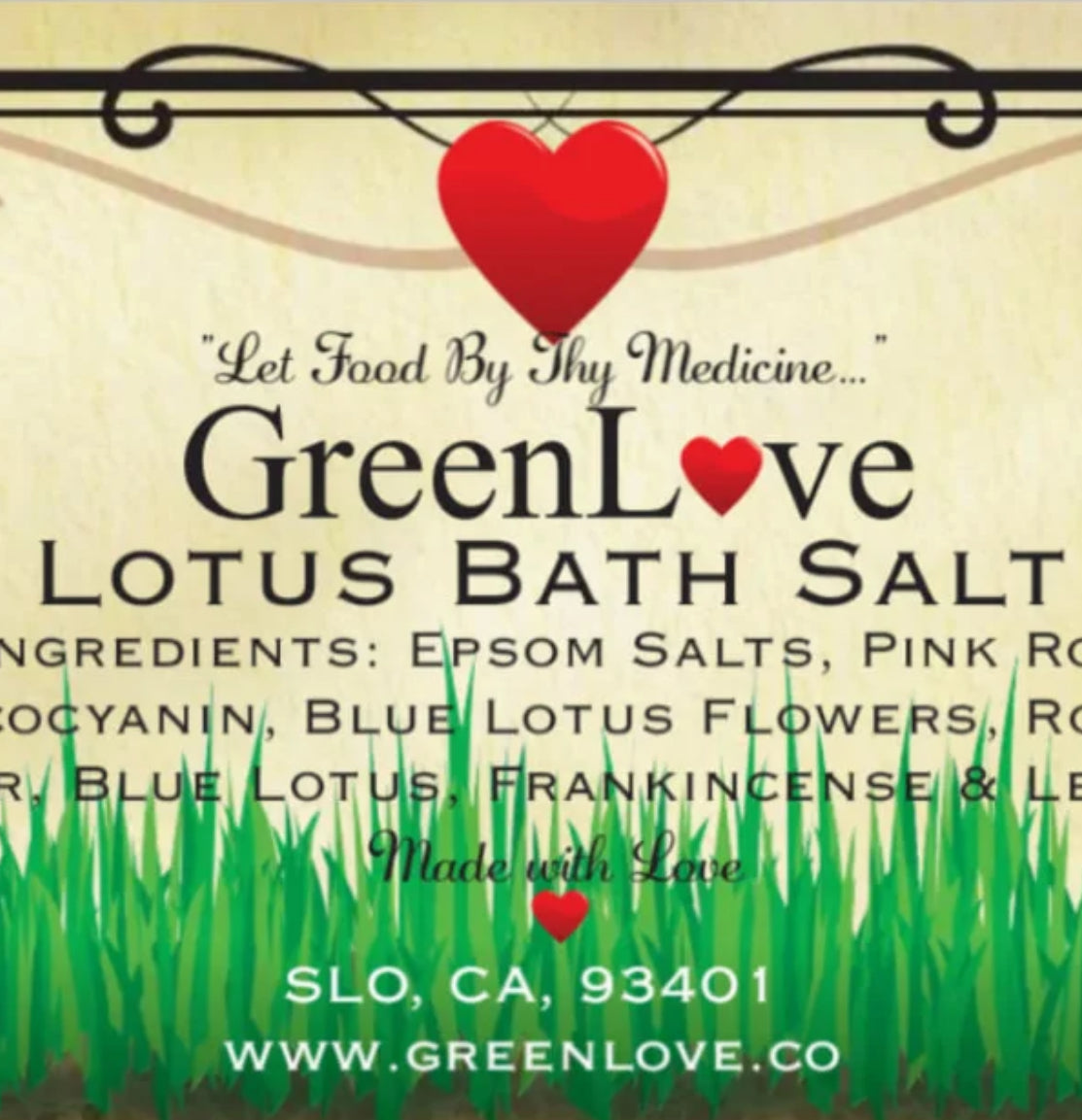Blue Lotus Bath Salts