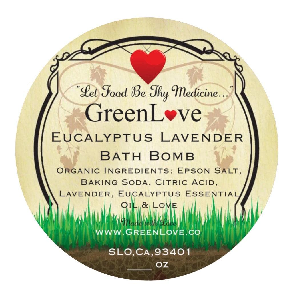 Eucalyptus Lavender Bath Bomb