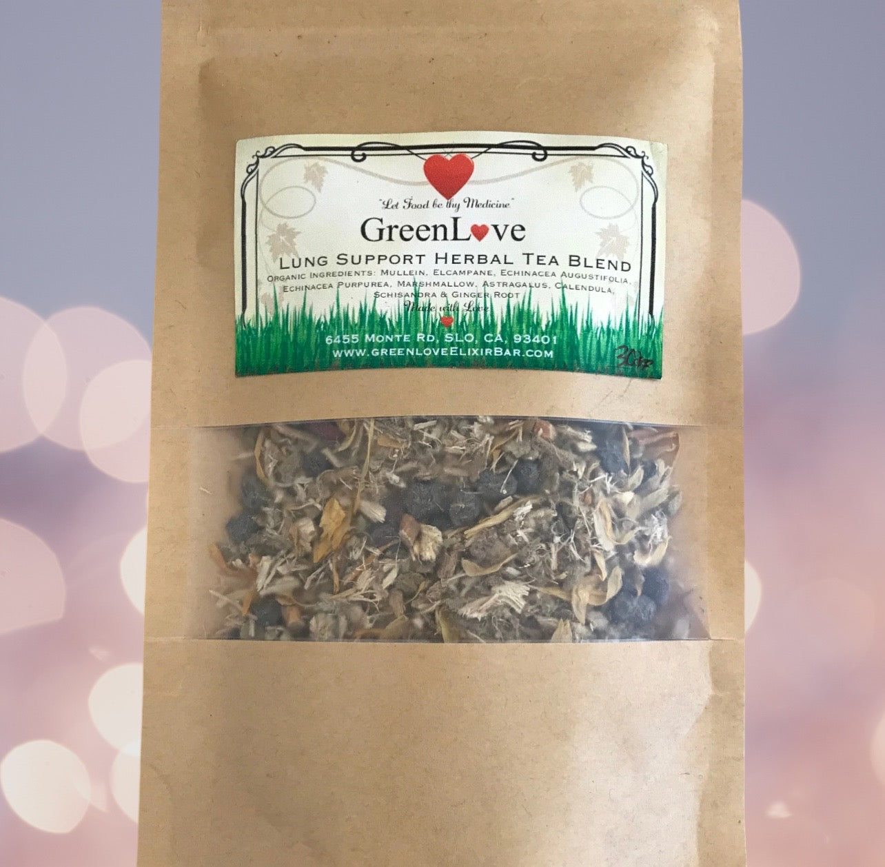 Lung Support Herbal Tea Blend