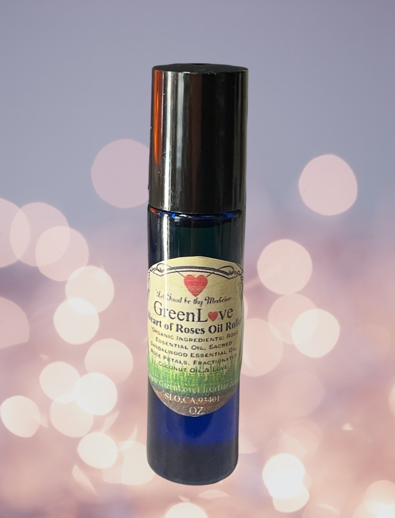 Heart of Roses Oil Roller