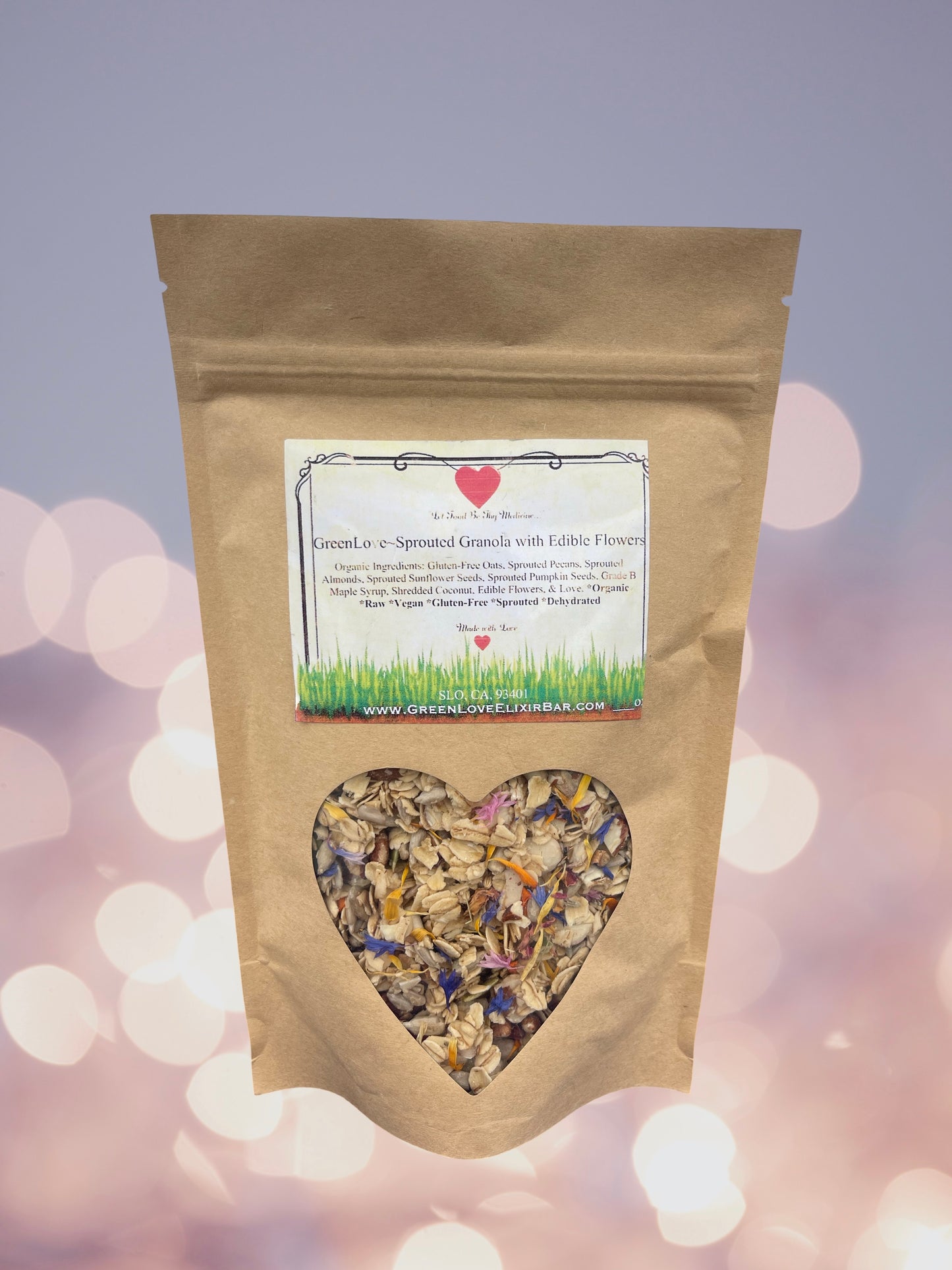 Edible Flower Granola