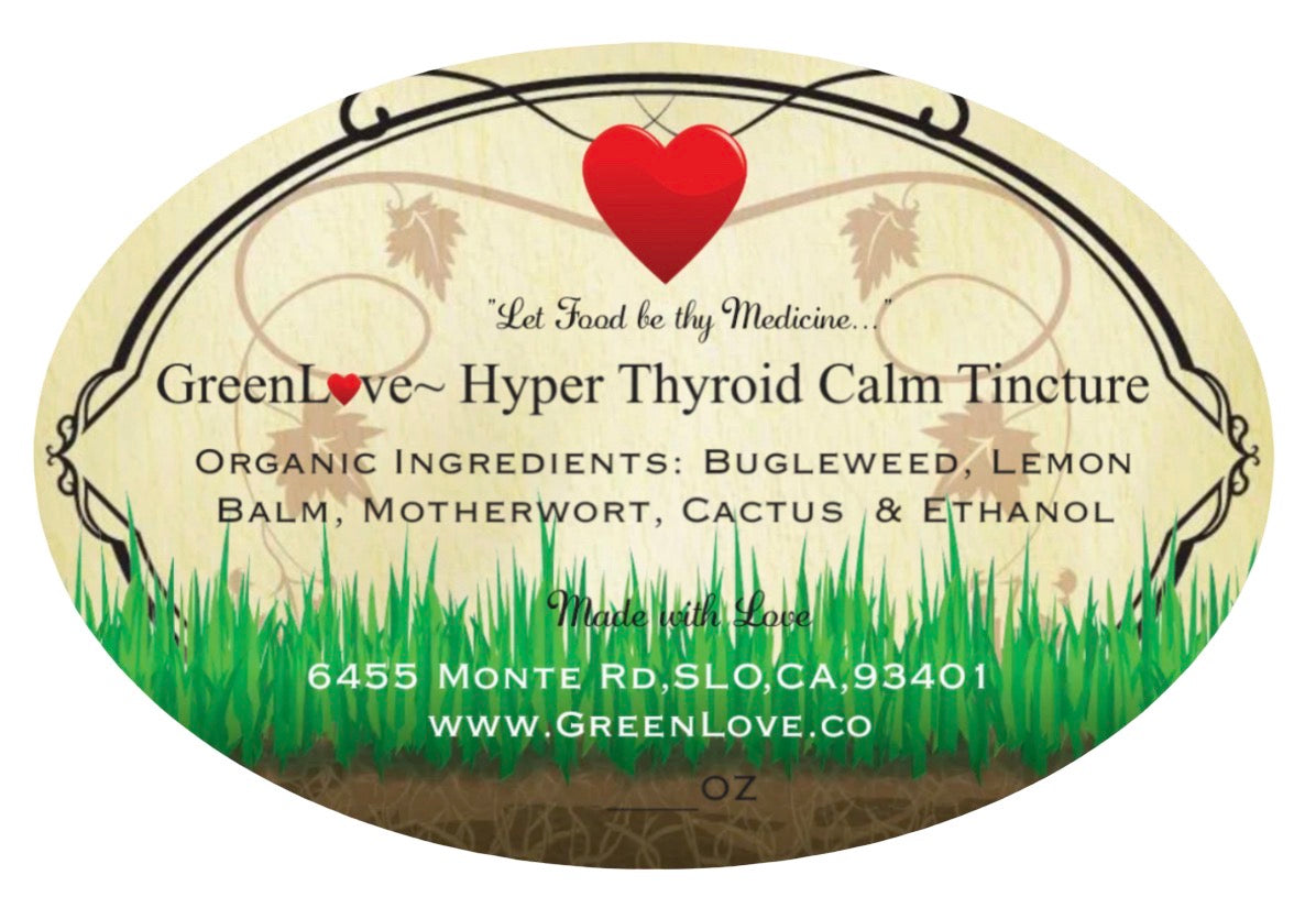 Hyper Thyroid Calm Tincture