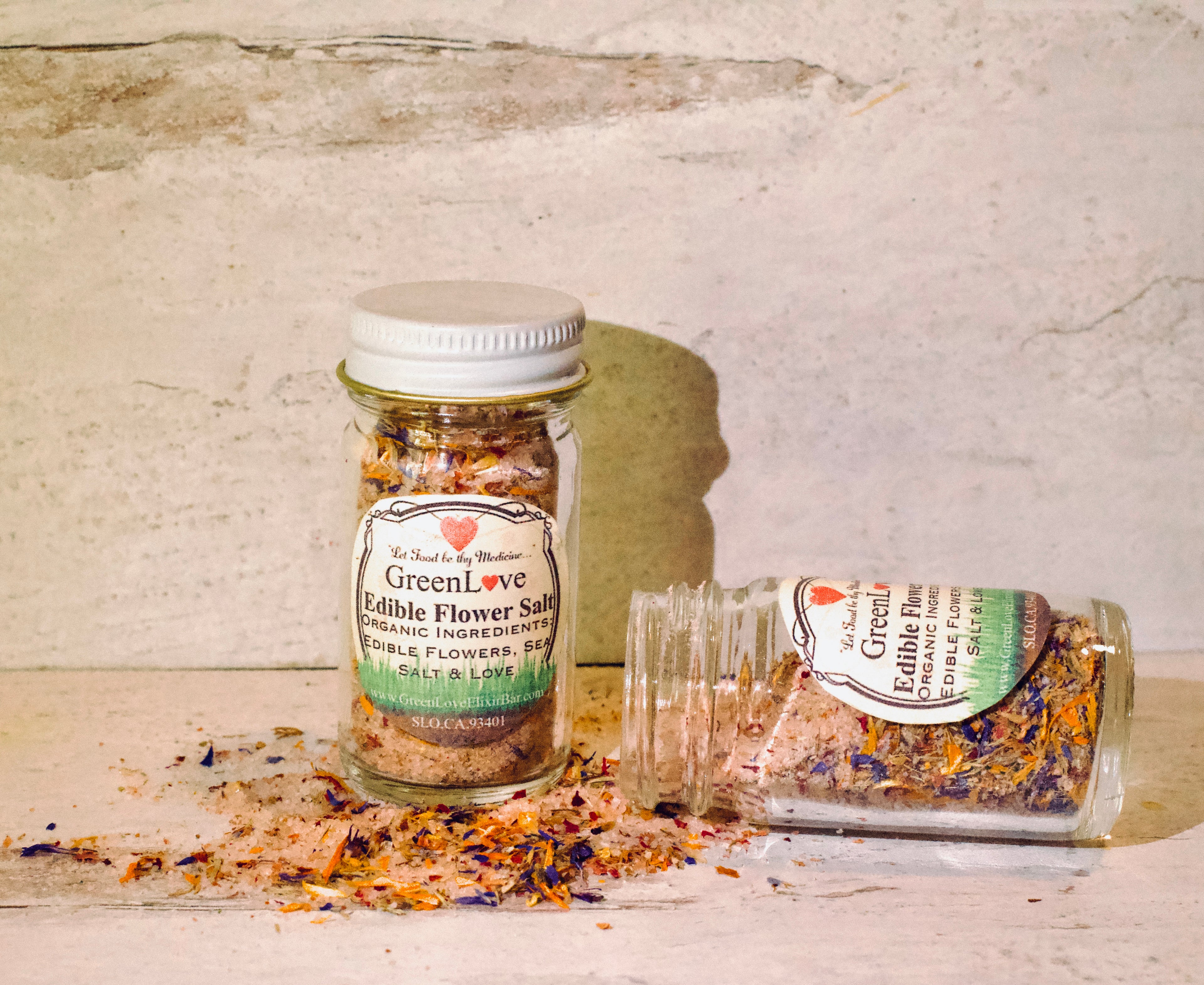 Edible Flower Salt