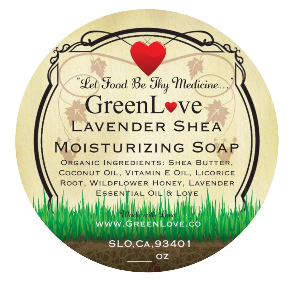 Lavender Shea Moisterizing Soap