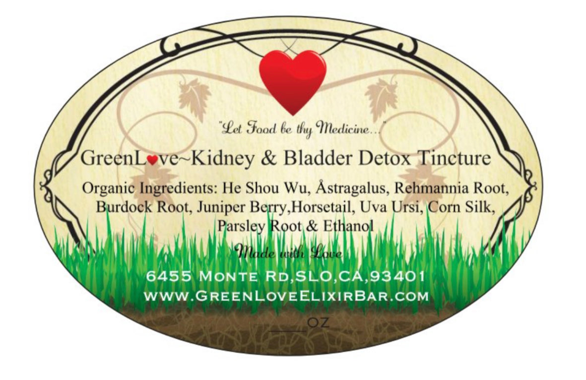 Kidney & Bladder Detox Tincture