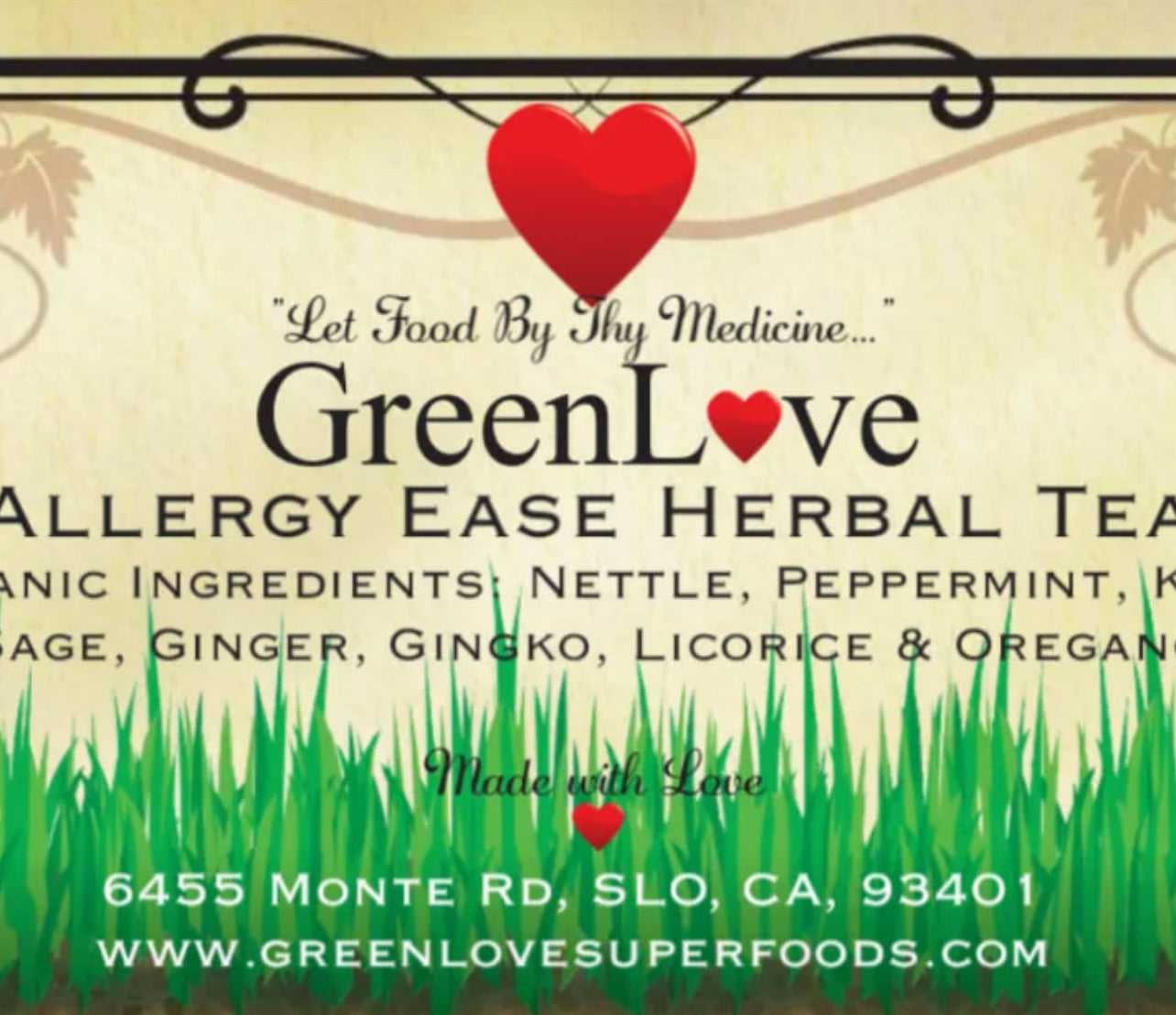 Allergy Ease Herbal Tea
