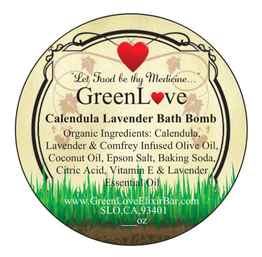 Calendula Lavender Bath Bomb