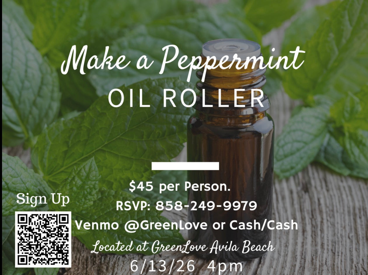Make a Peppermint Oil Roller