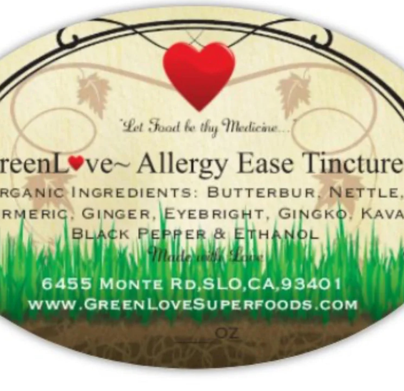 Allergy Ease Tincture
