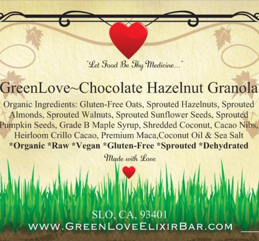 Chocolate Hazelnut Granola