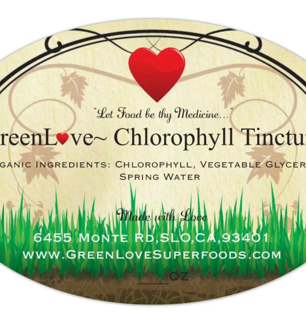 Chlorophyll Tincture