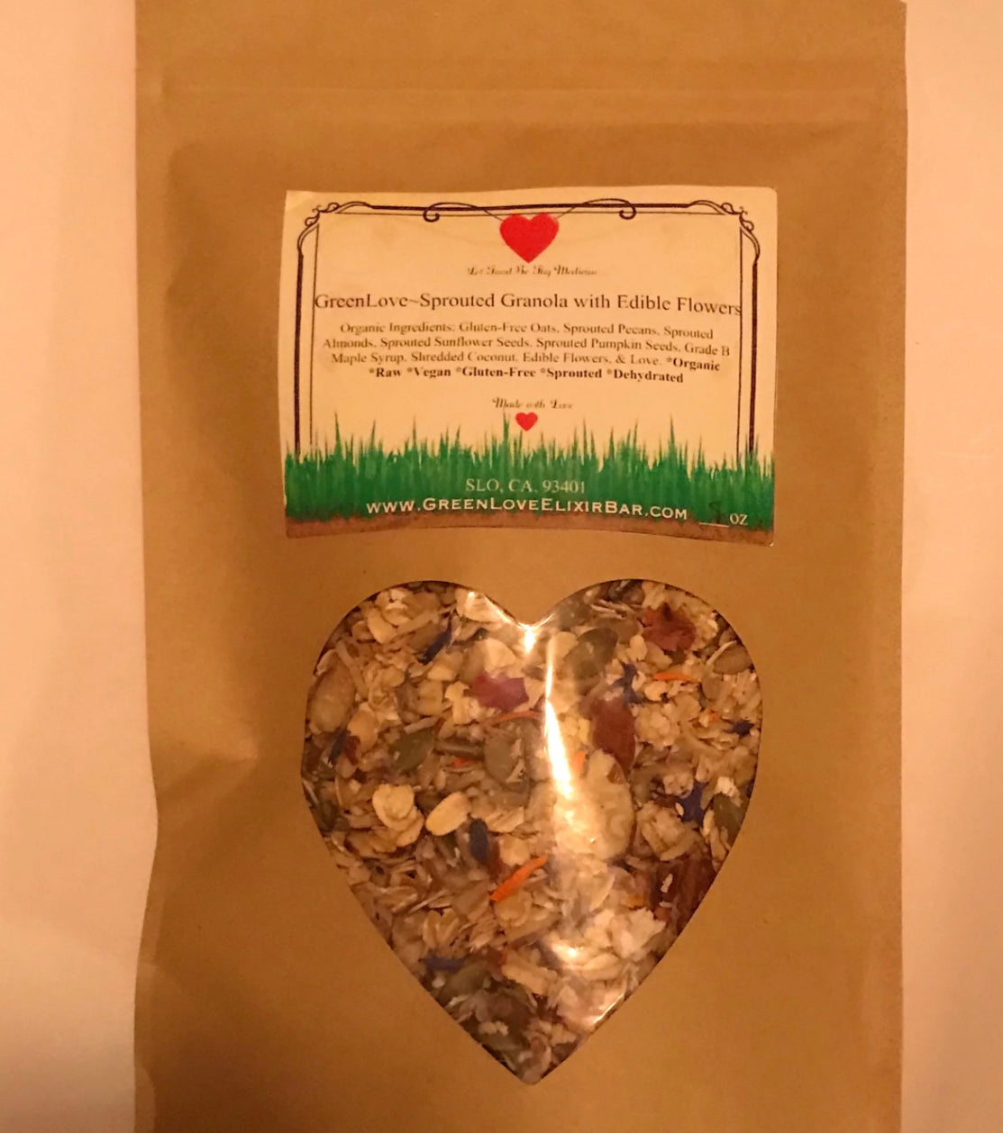 Edible Flower Granola