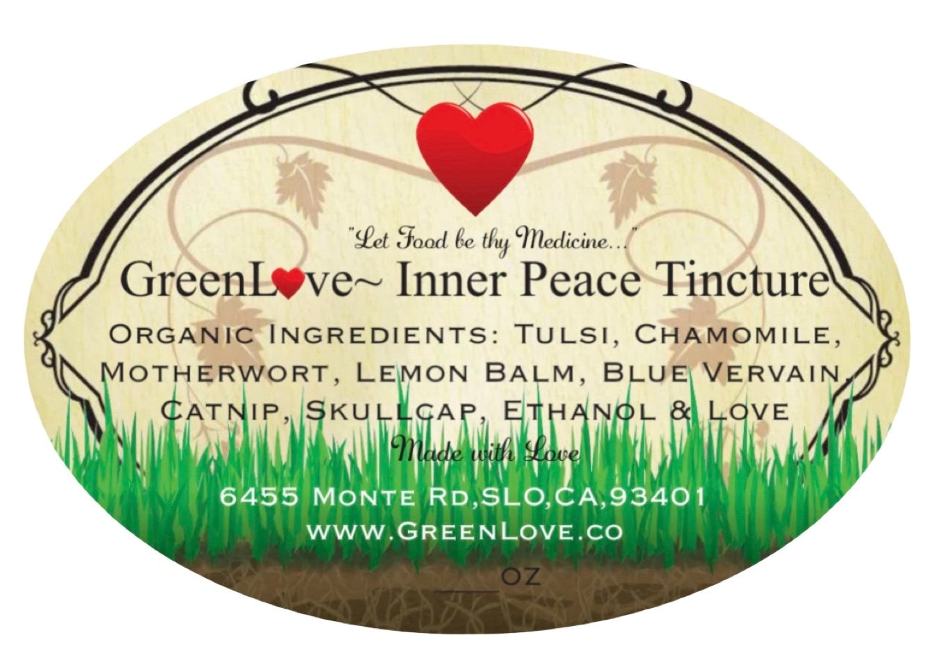 Inner Peace Tincture