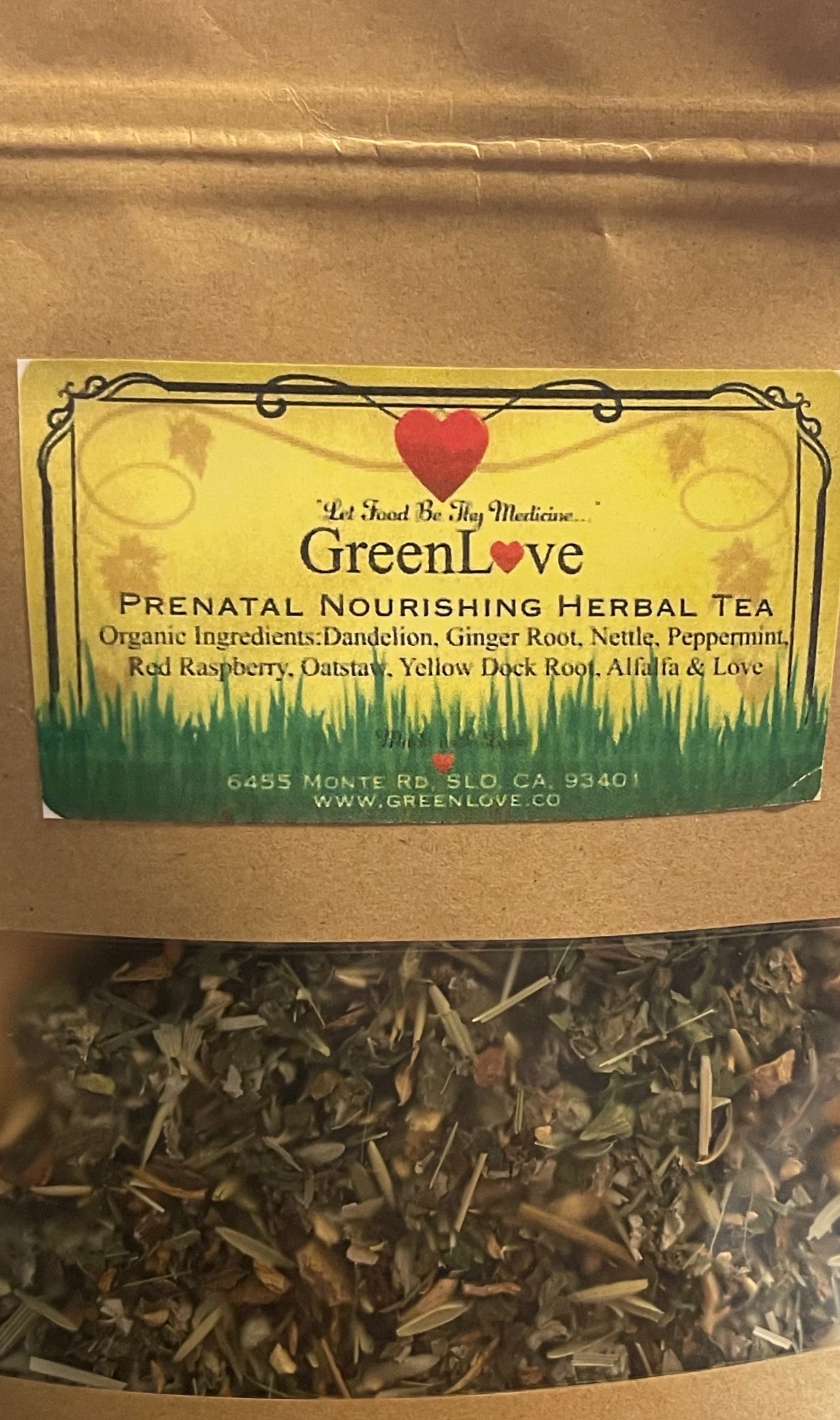 Prenatal Nourishing Herbal Tea