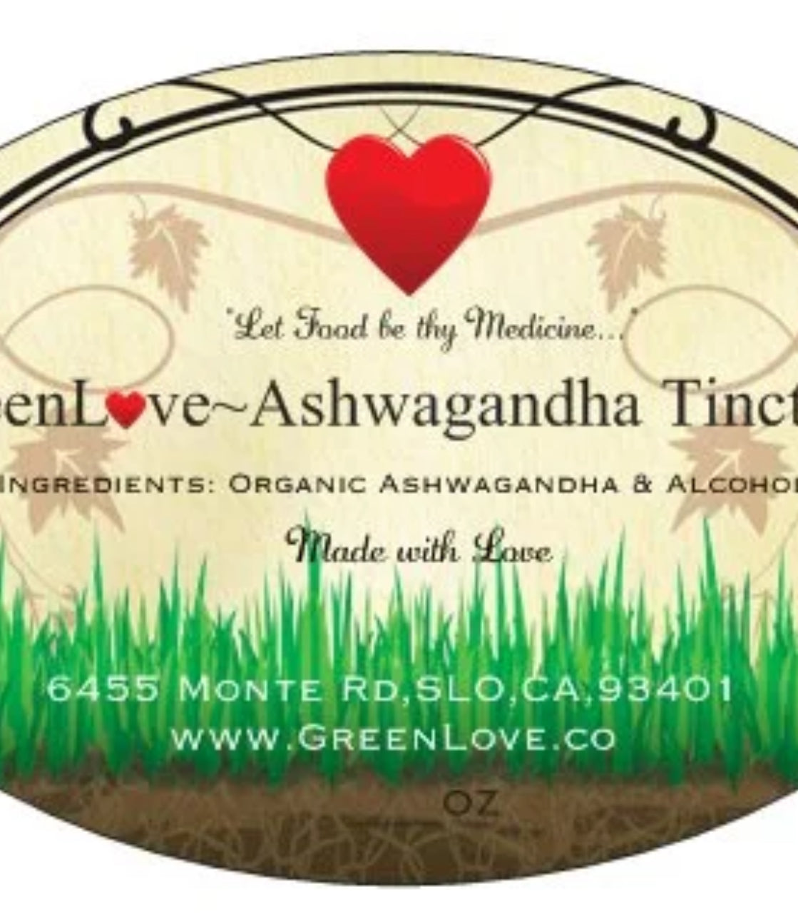 Ashwagandha Herbal Tincture