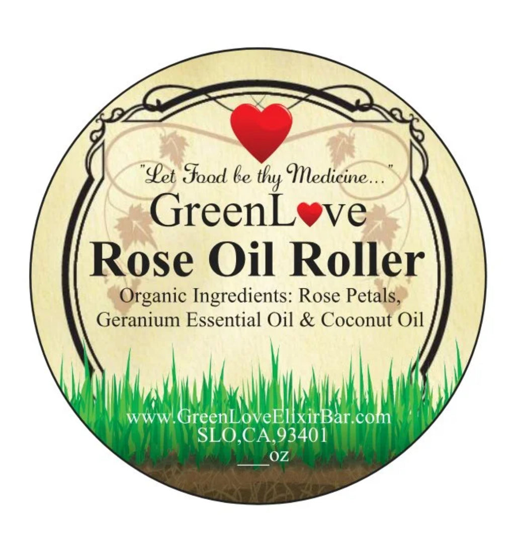 Rose Geranium Oil Roller