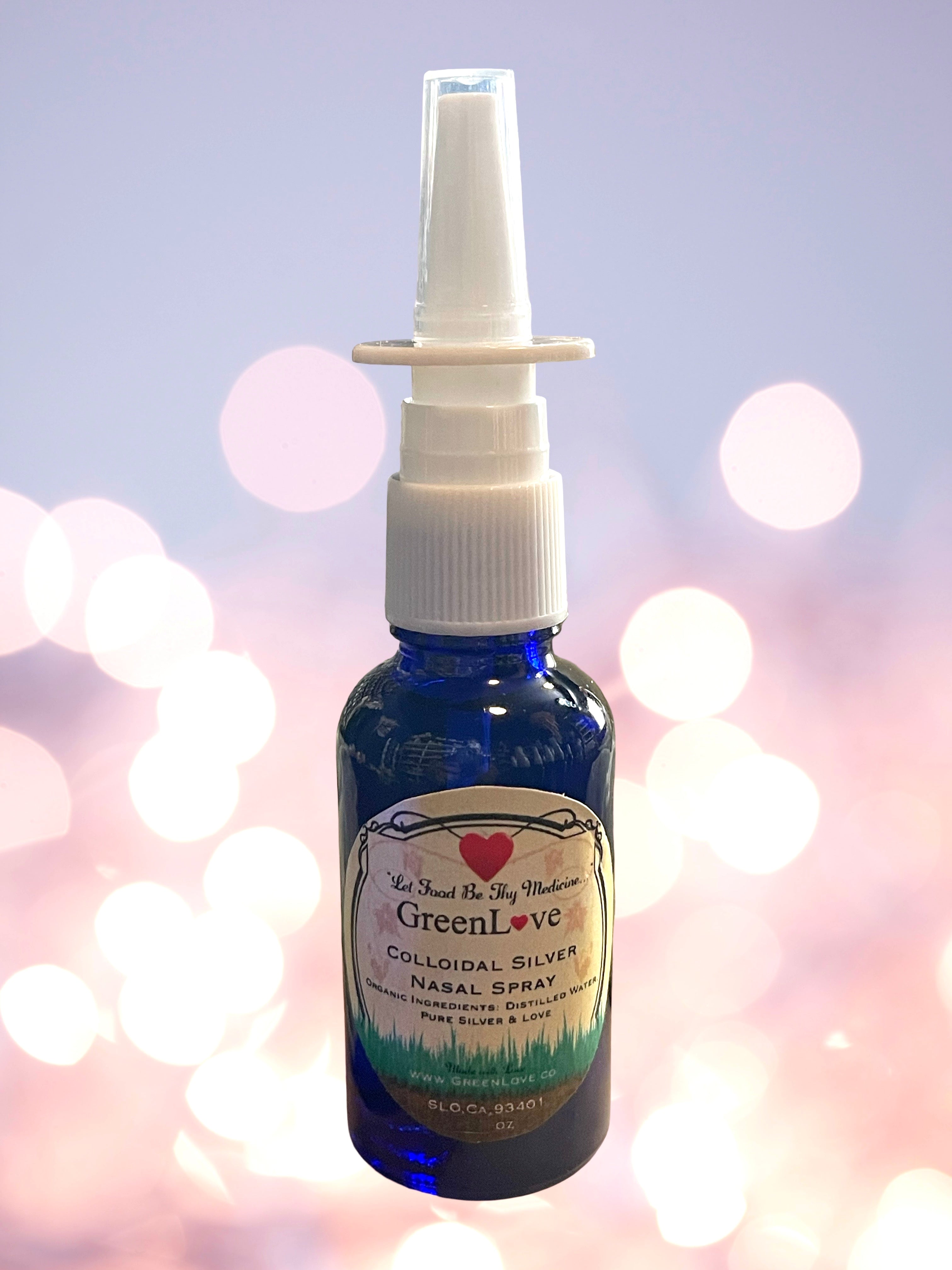 Colloidal Silver Nasal Spray