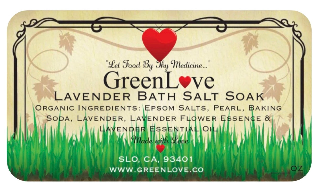 Lavender Bath Salt Soak
