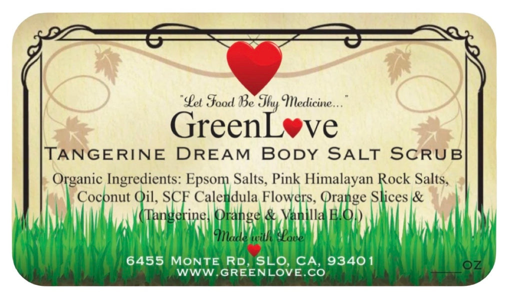 Tangerine Dream Body Salt Scrub