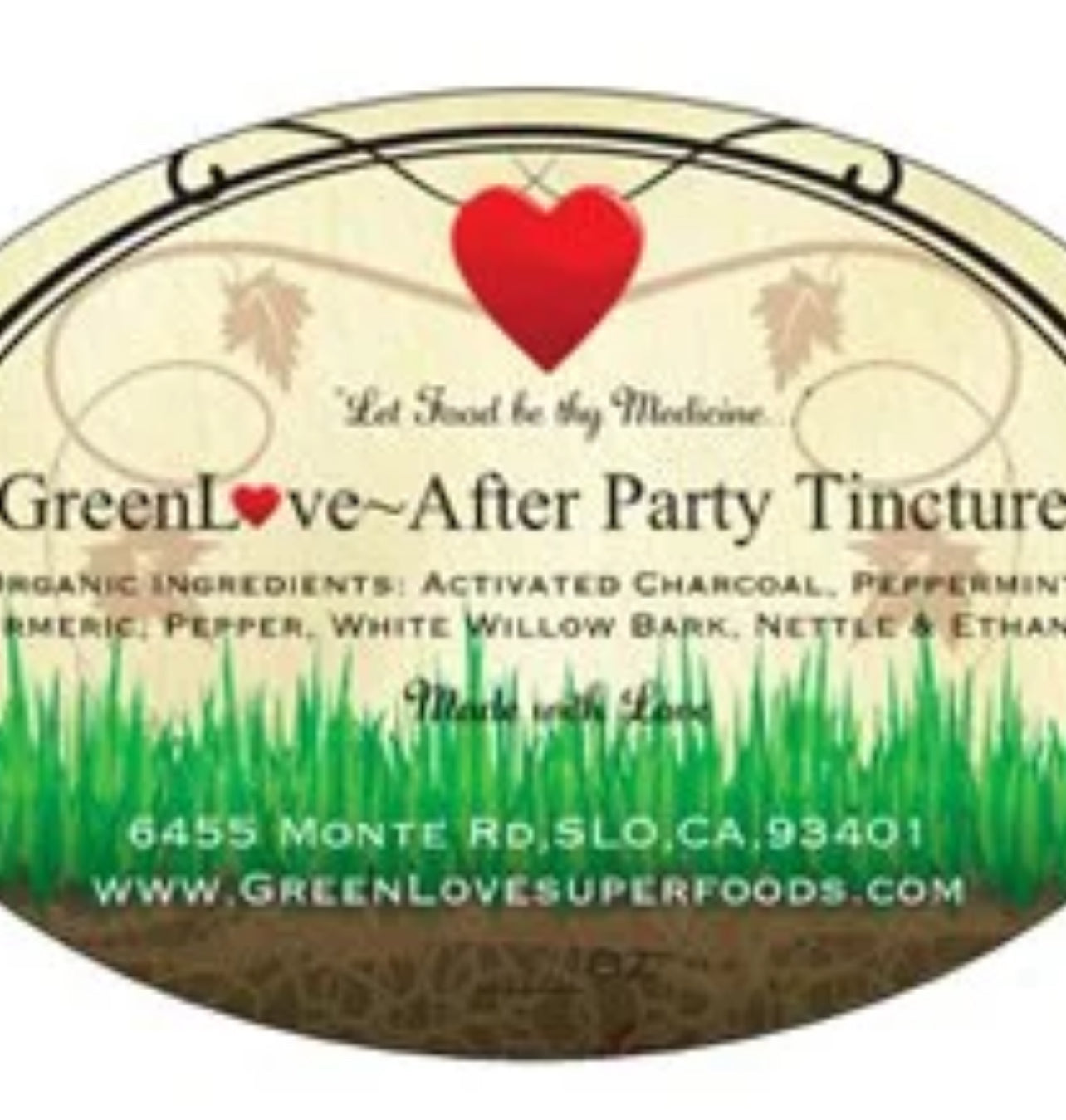 After Party Herbal Tincture