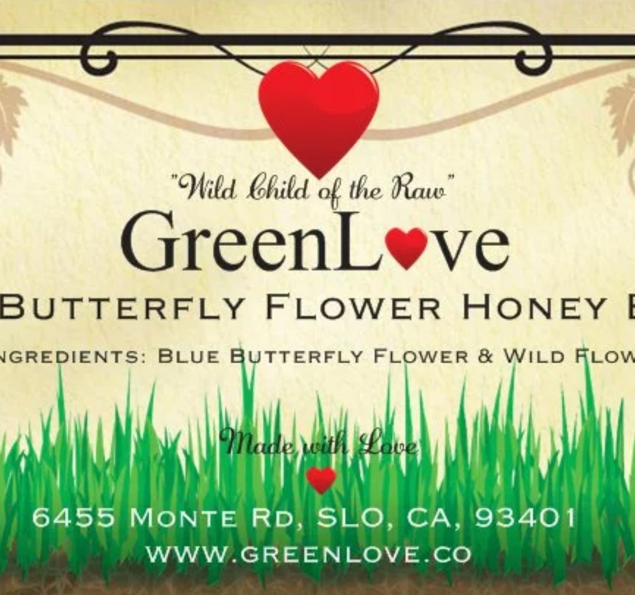 Blue Butterfly Honey Elixir