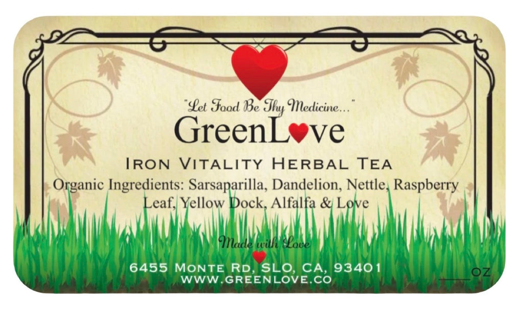 Iron Vitality Herbal Tea