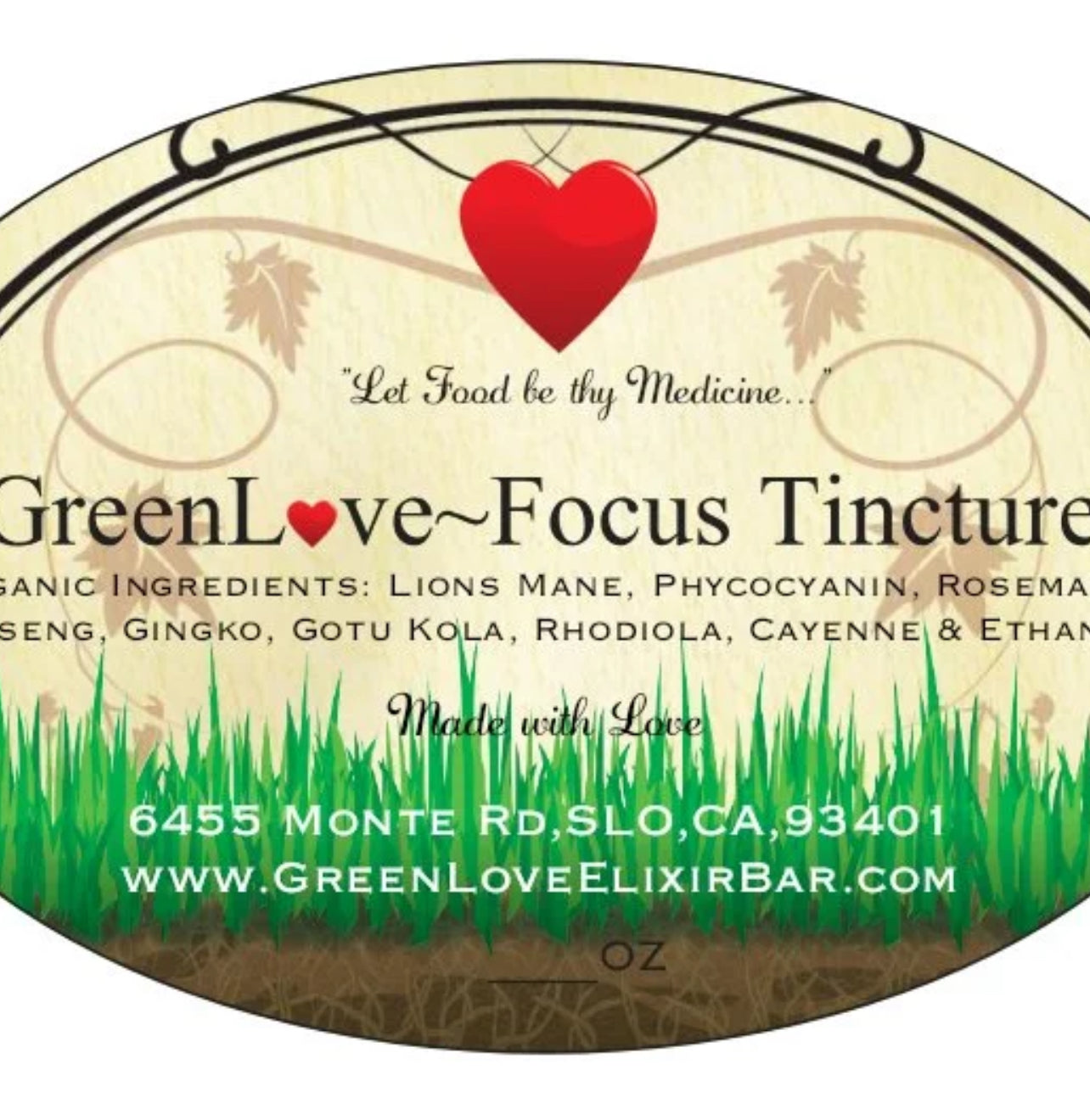Focus Herbal Tincture