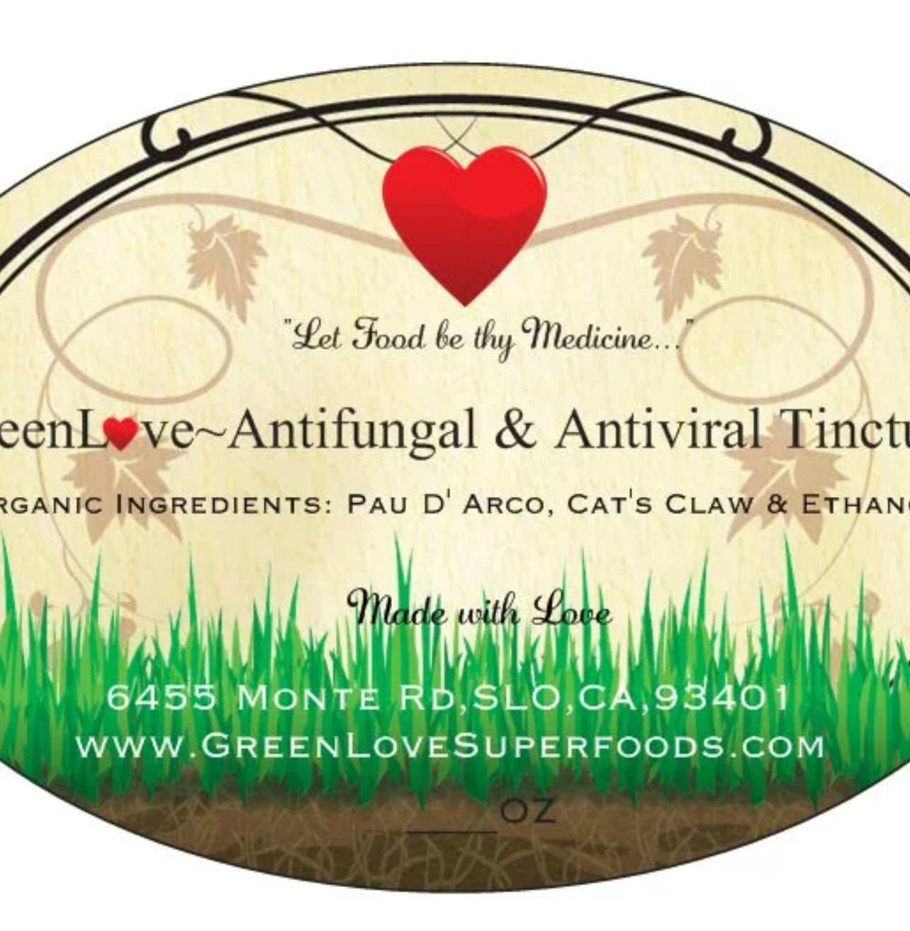 Antifungal & Antiviral Herbal Tincture