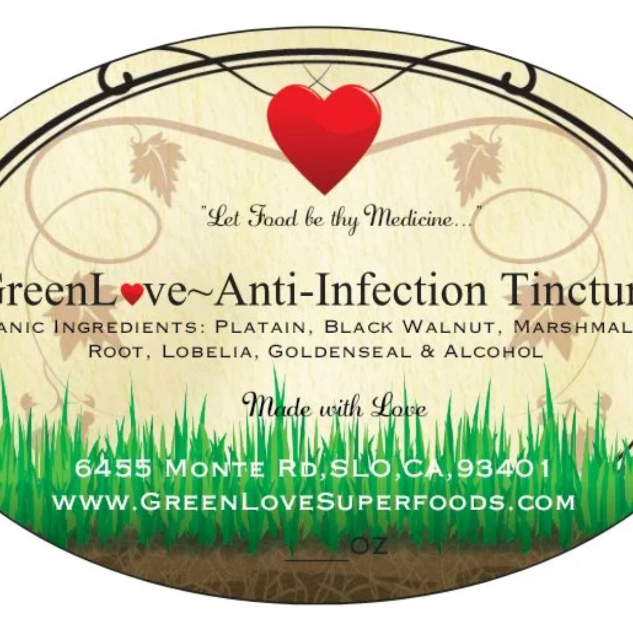 Anti-Infection Herbal Tincture