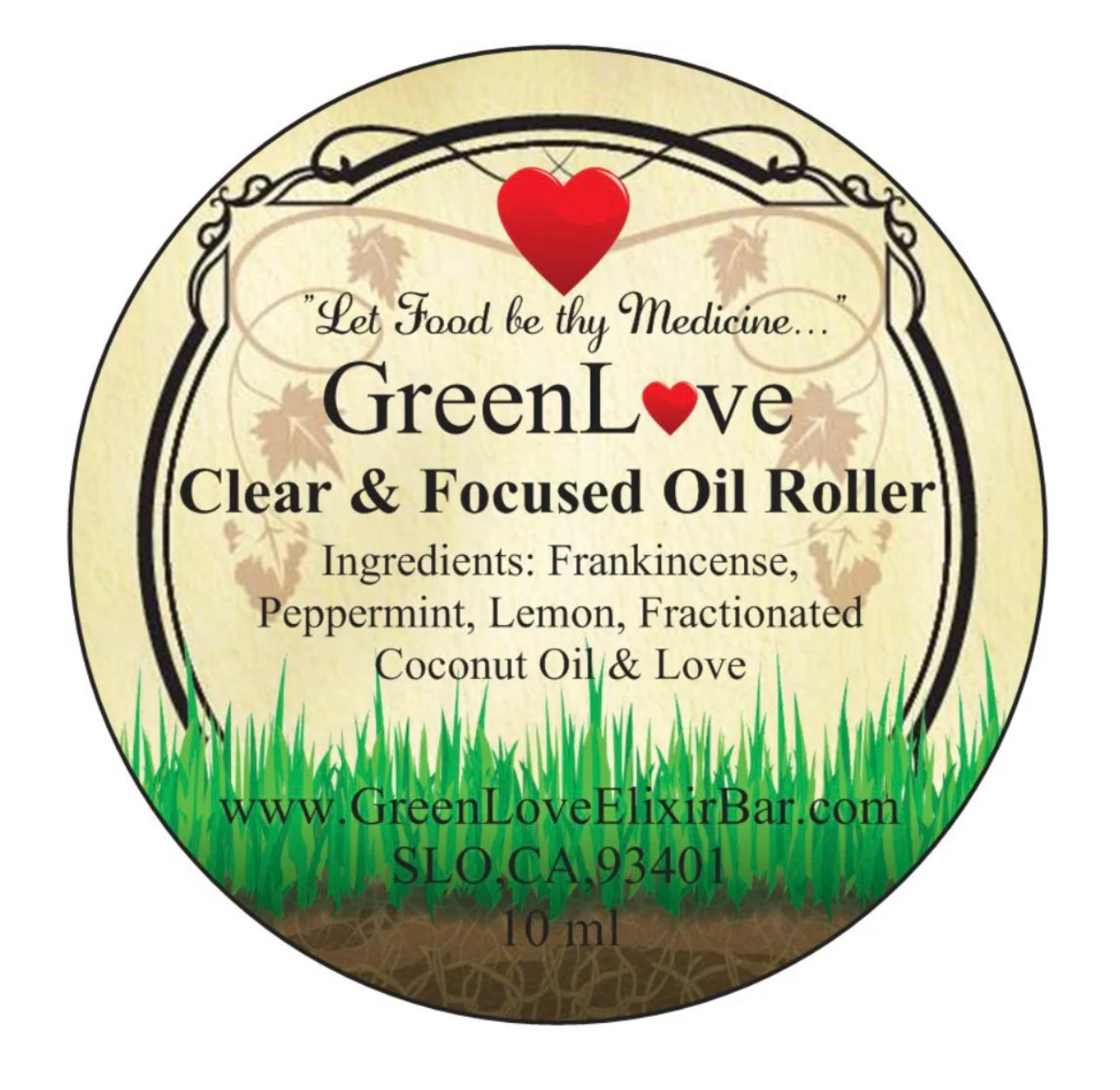 Clear & Focused Oil Roller