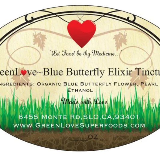 Blue Butterfly Elixir Tincture