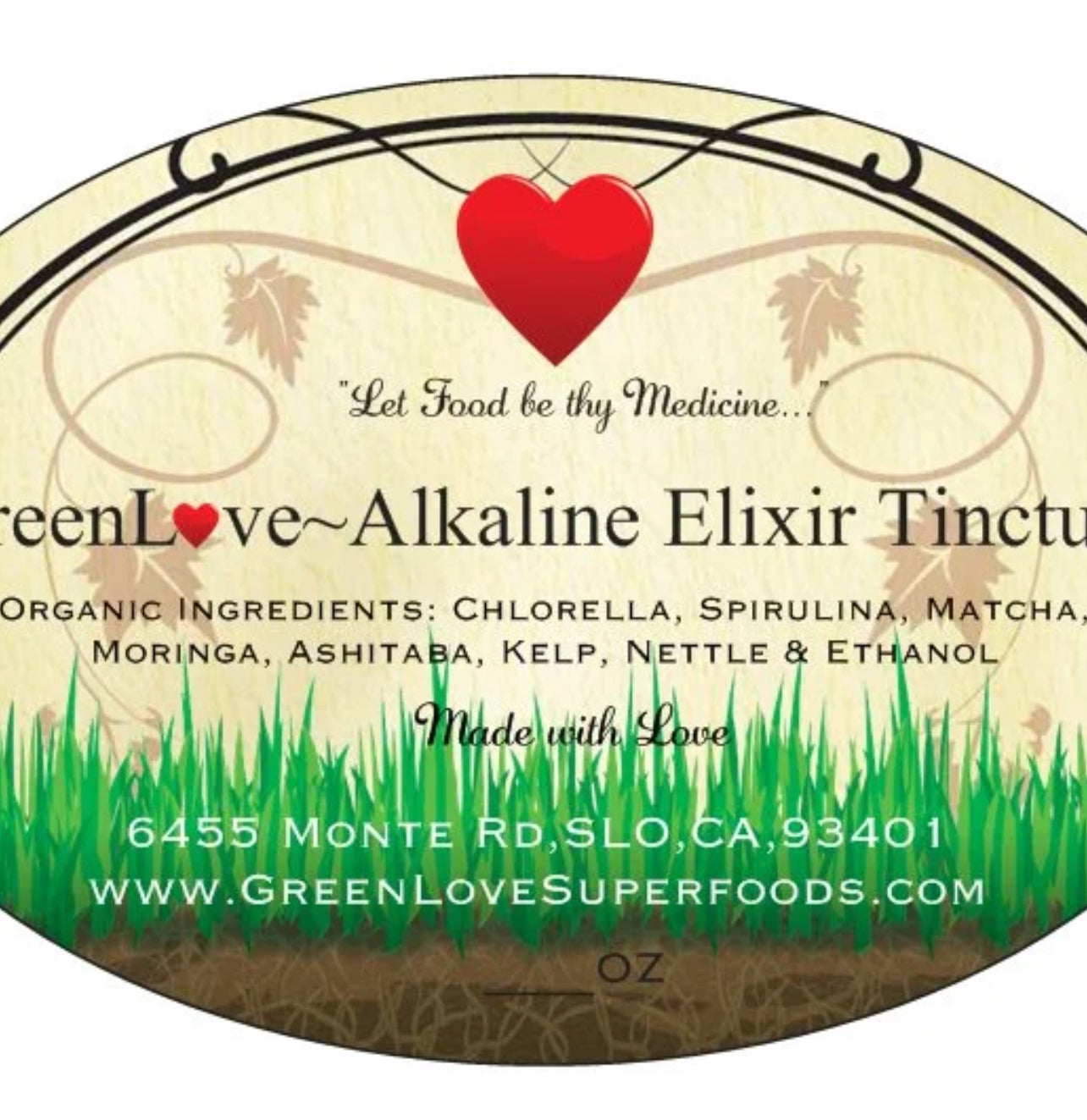 Alkaline Elixir Tincture