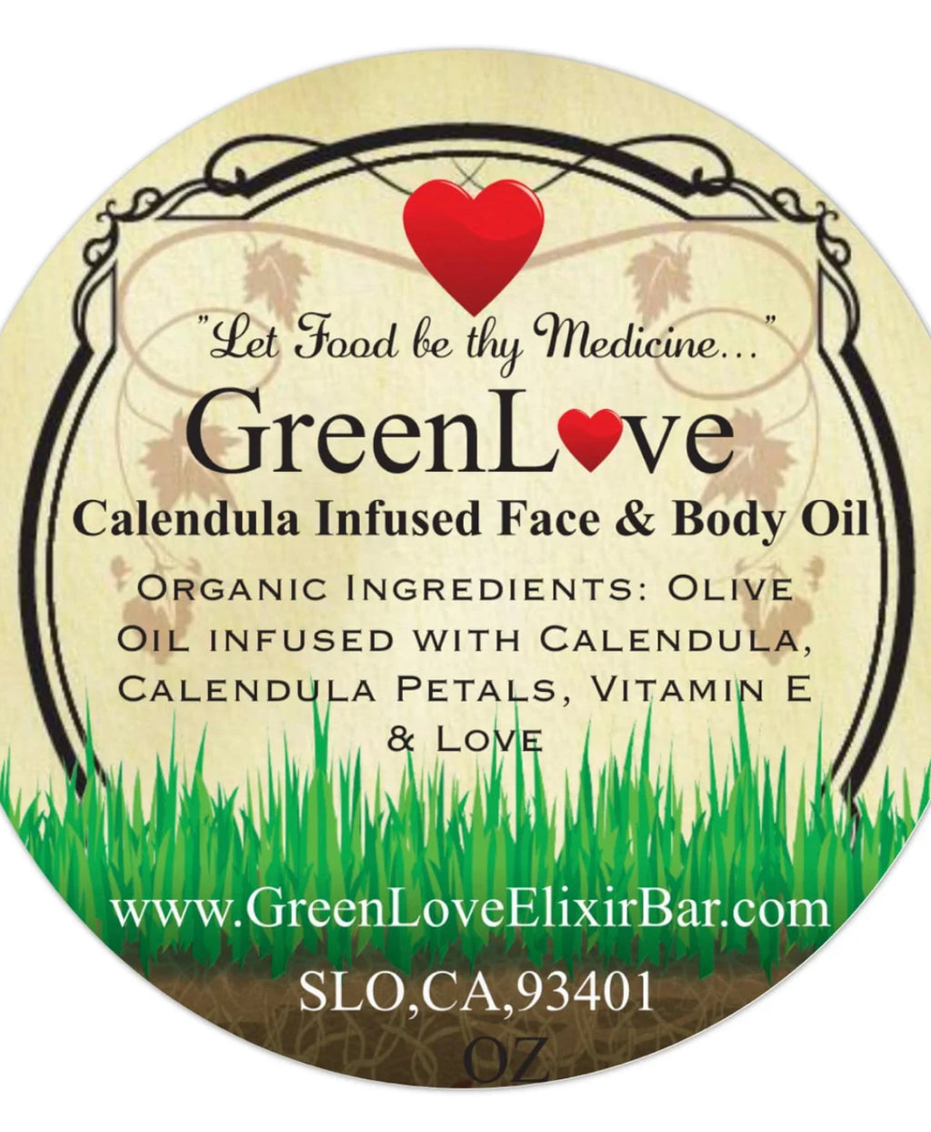 Calendula Infused Face & Body Oil