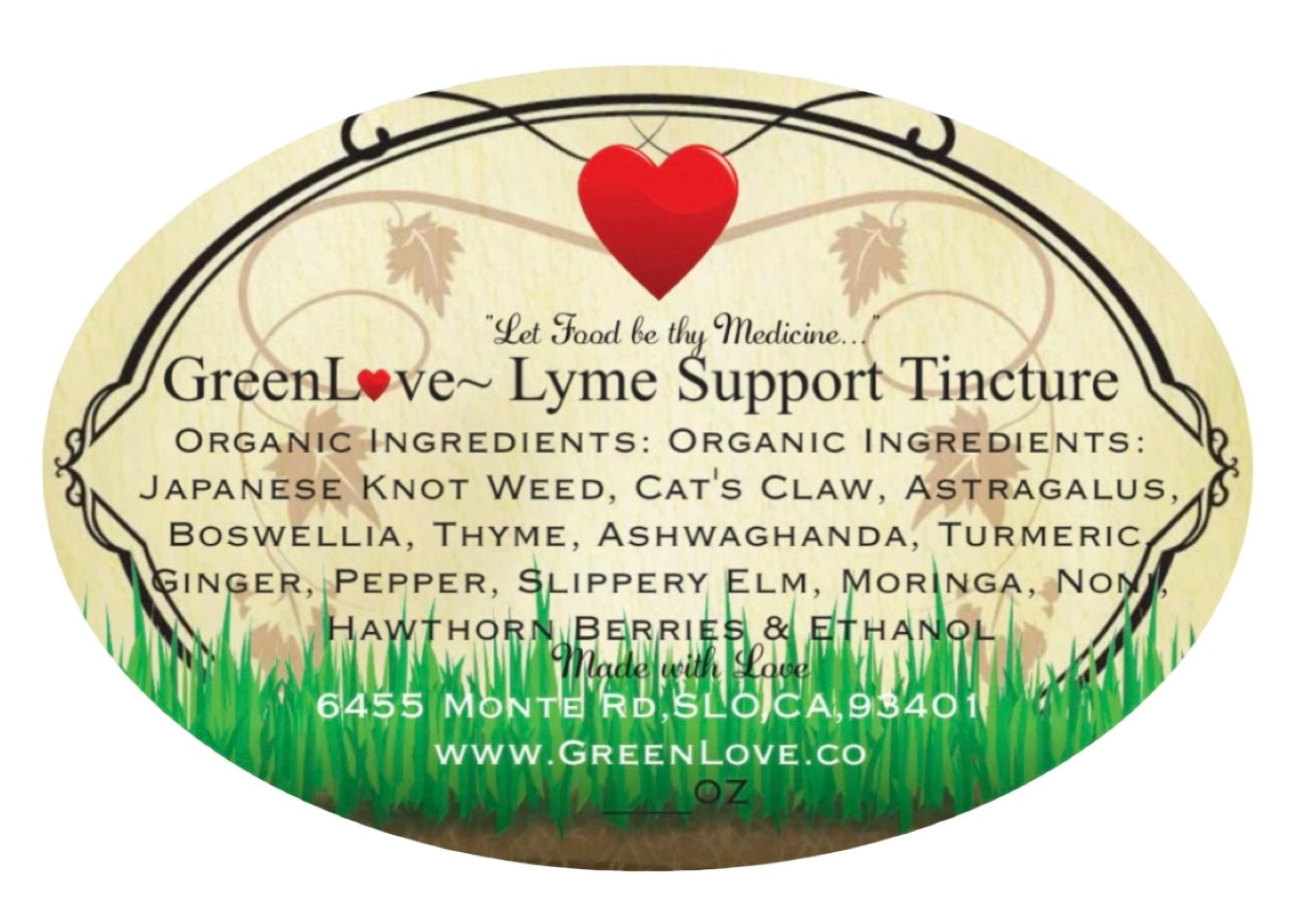 Lyme Support Tincture