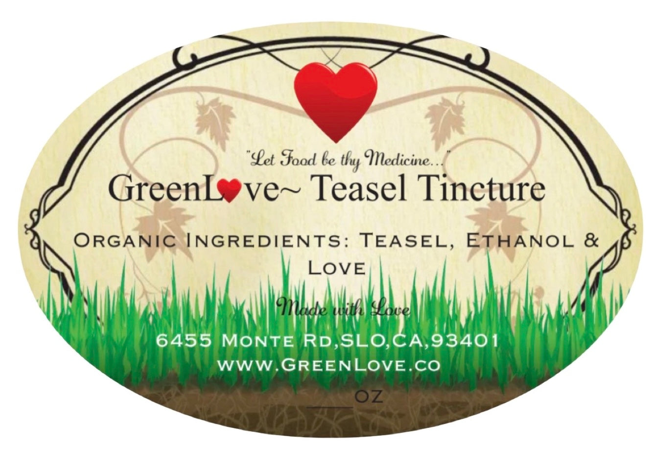 Teasel Tincture