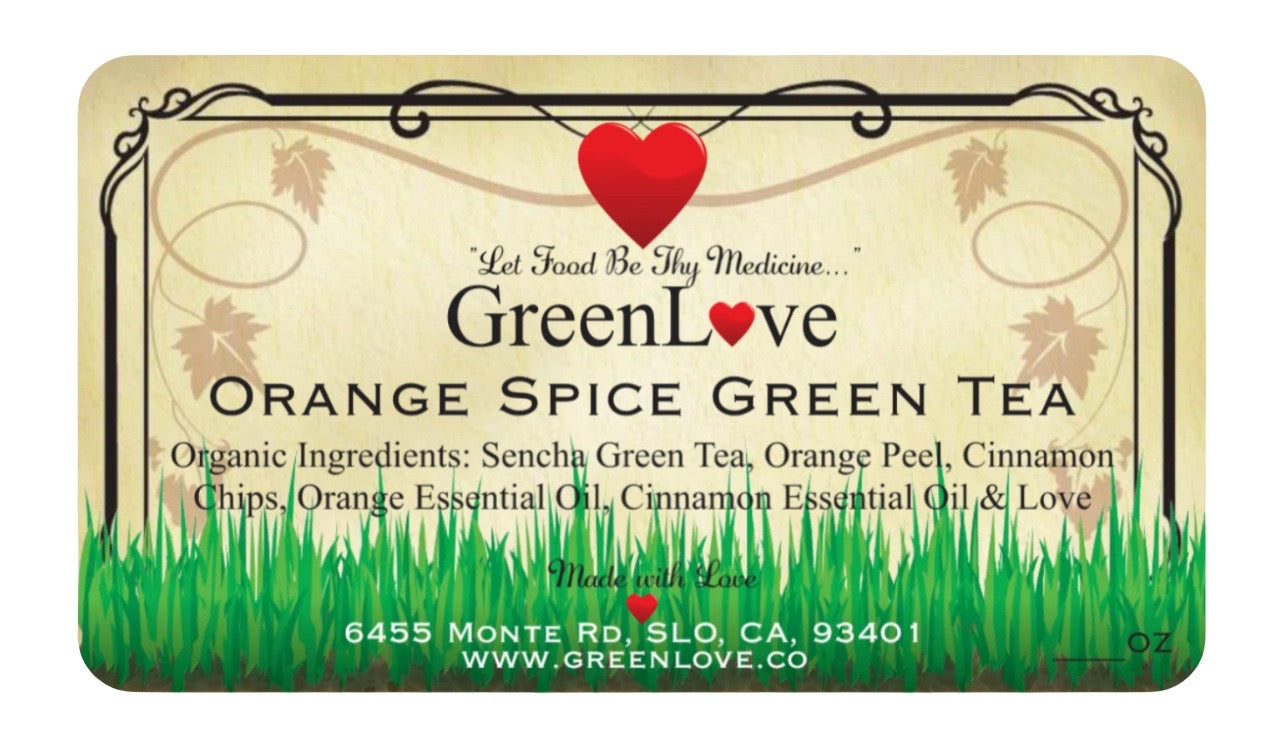 Orange Spice Green Tea