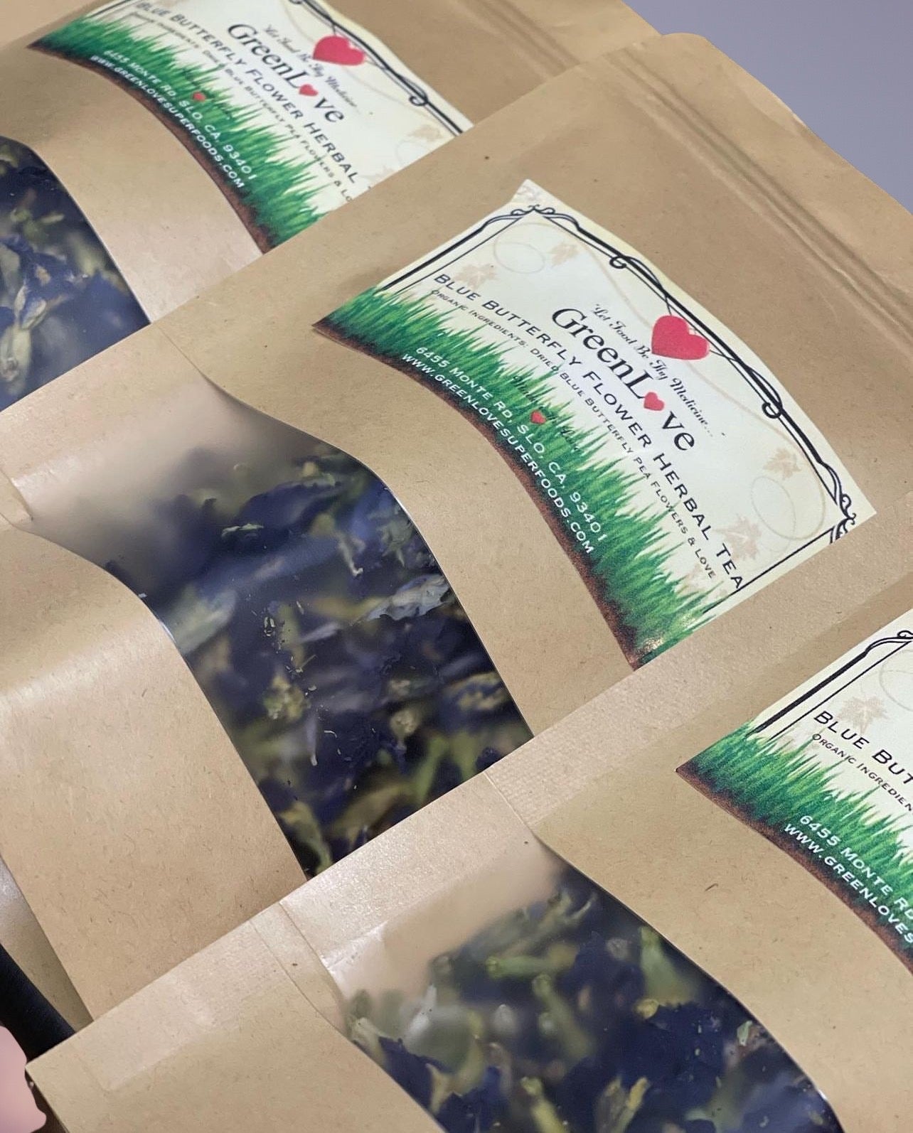 Blue Butterfly Flower Herbal Tea