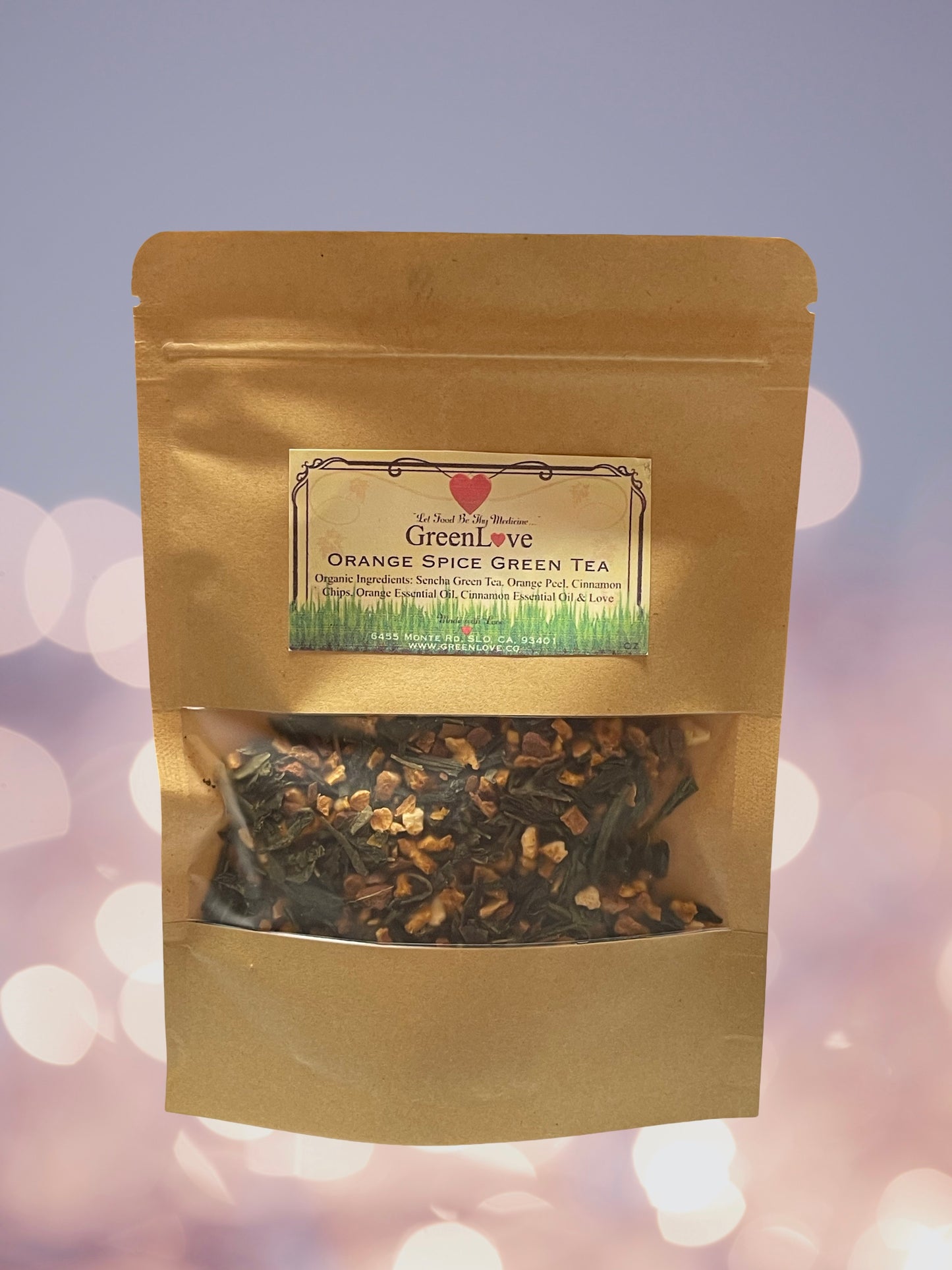 Orange Spice Green Tea