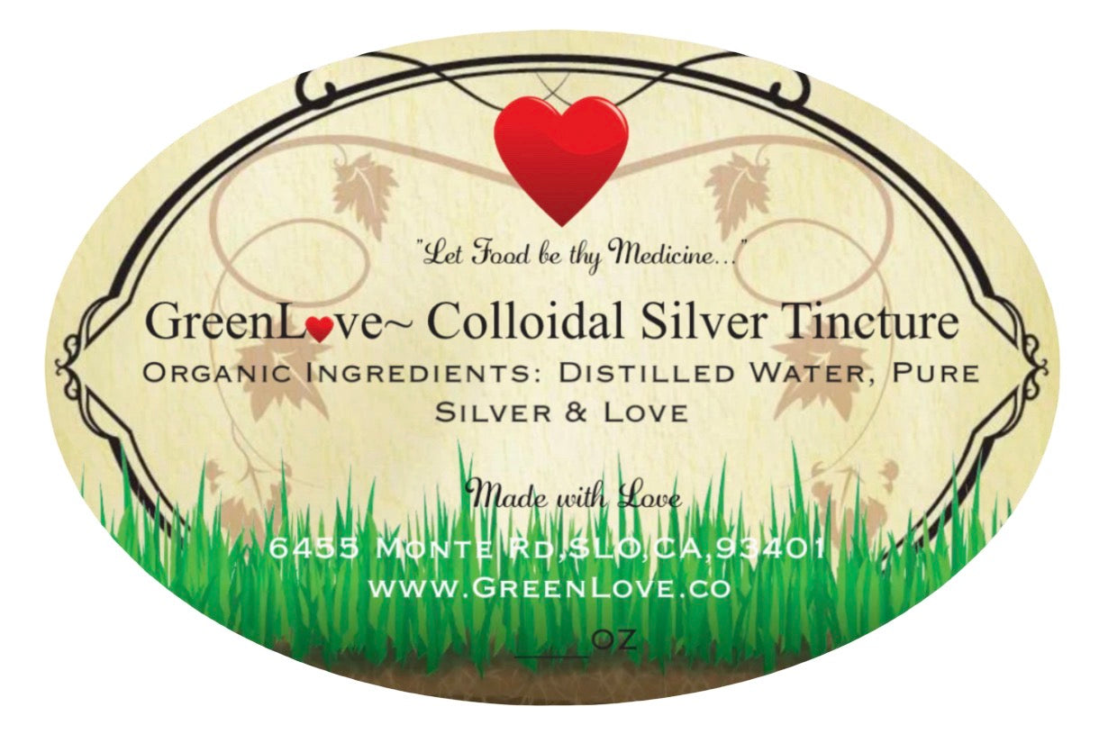 Colloidal Silver Tincture