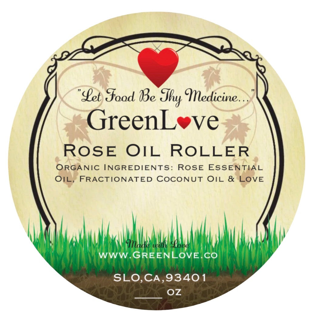 Rose Oil Roller