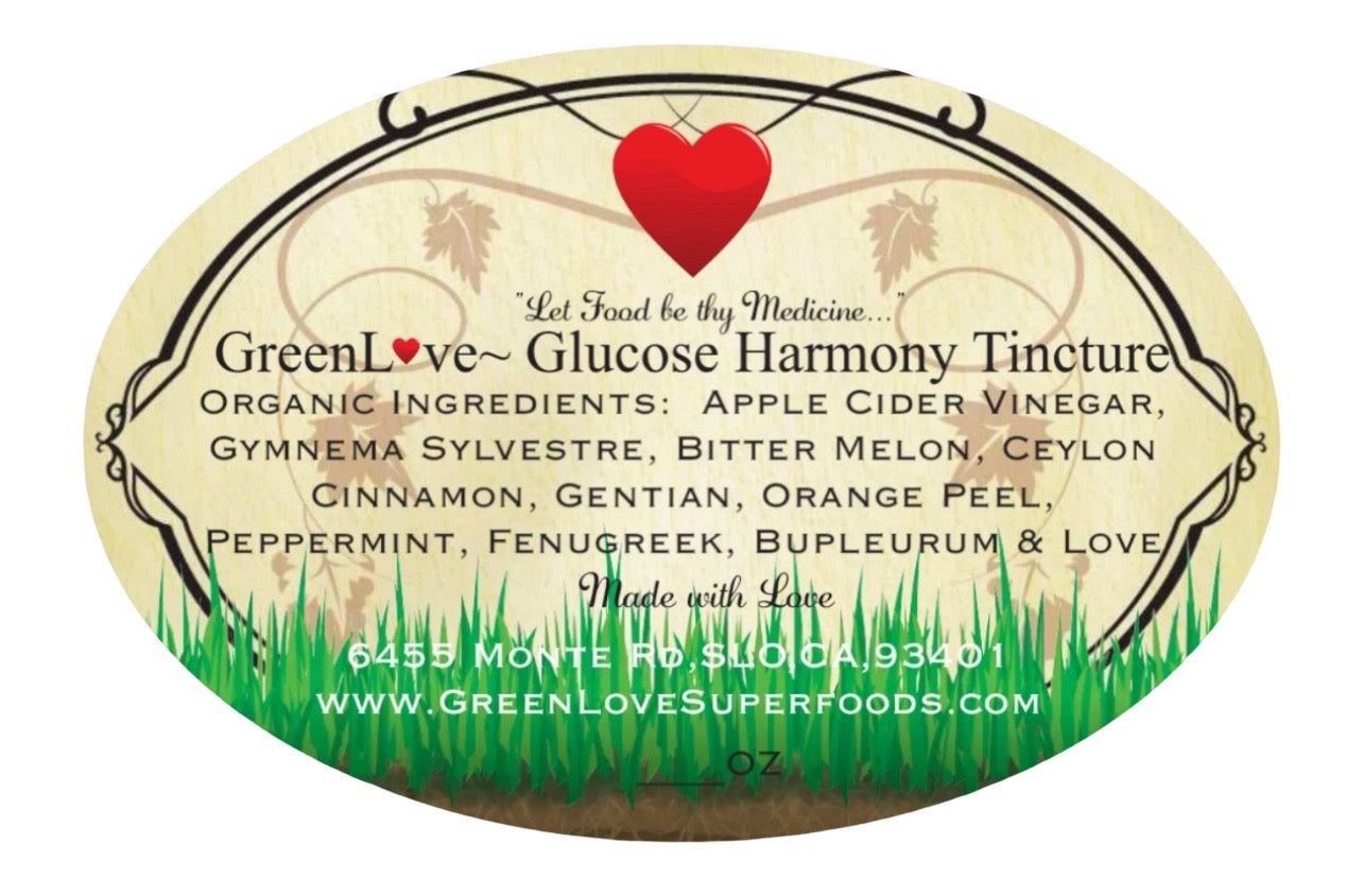 Glucose Harmony Herbal Tincture ACV