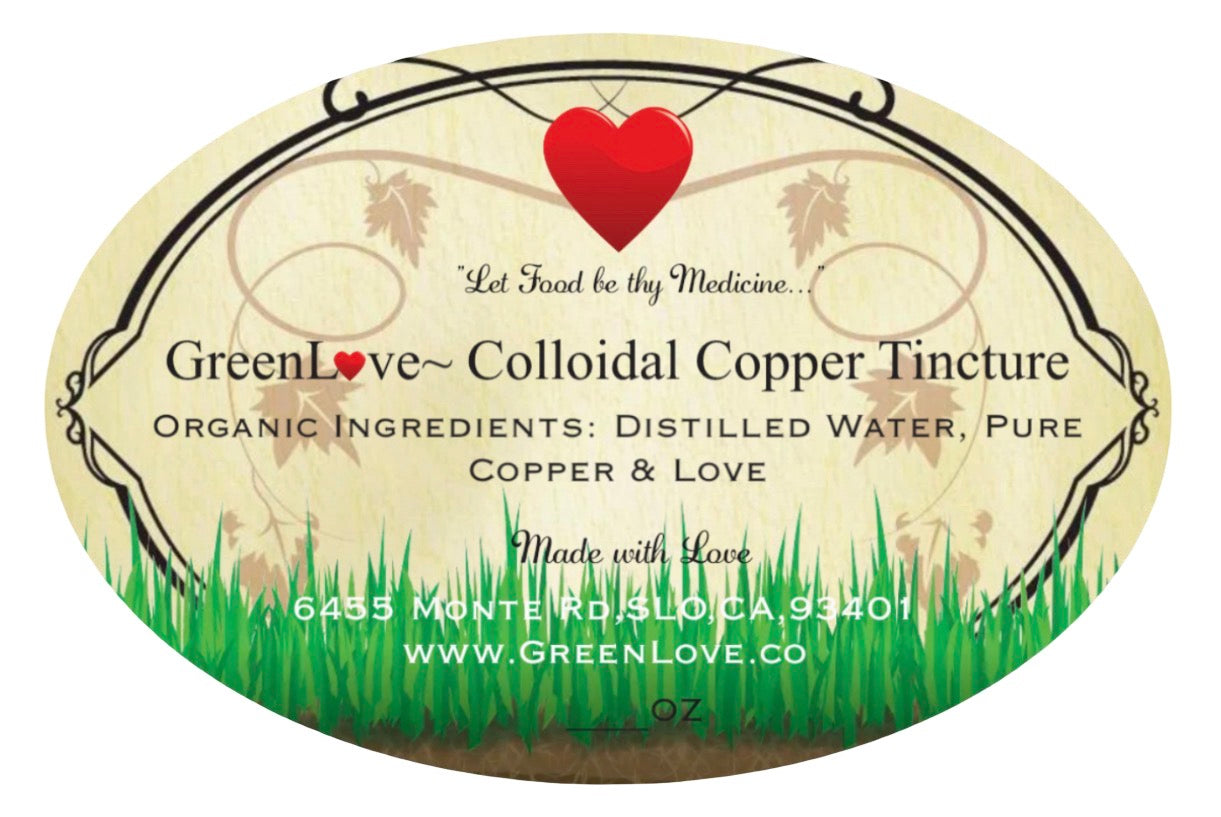 Colloidal Copper Tincture