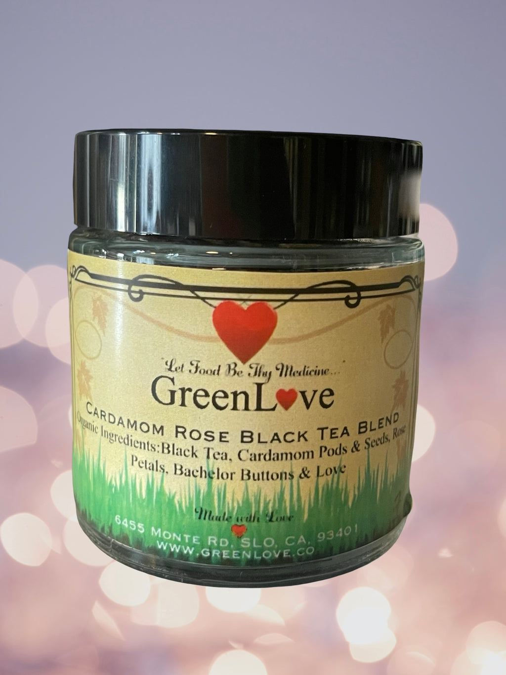 Cardamom Rose Black Tea Blend