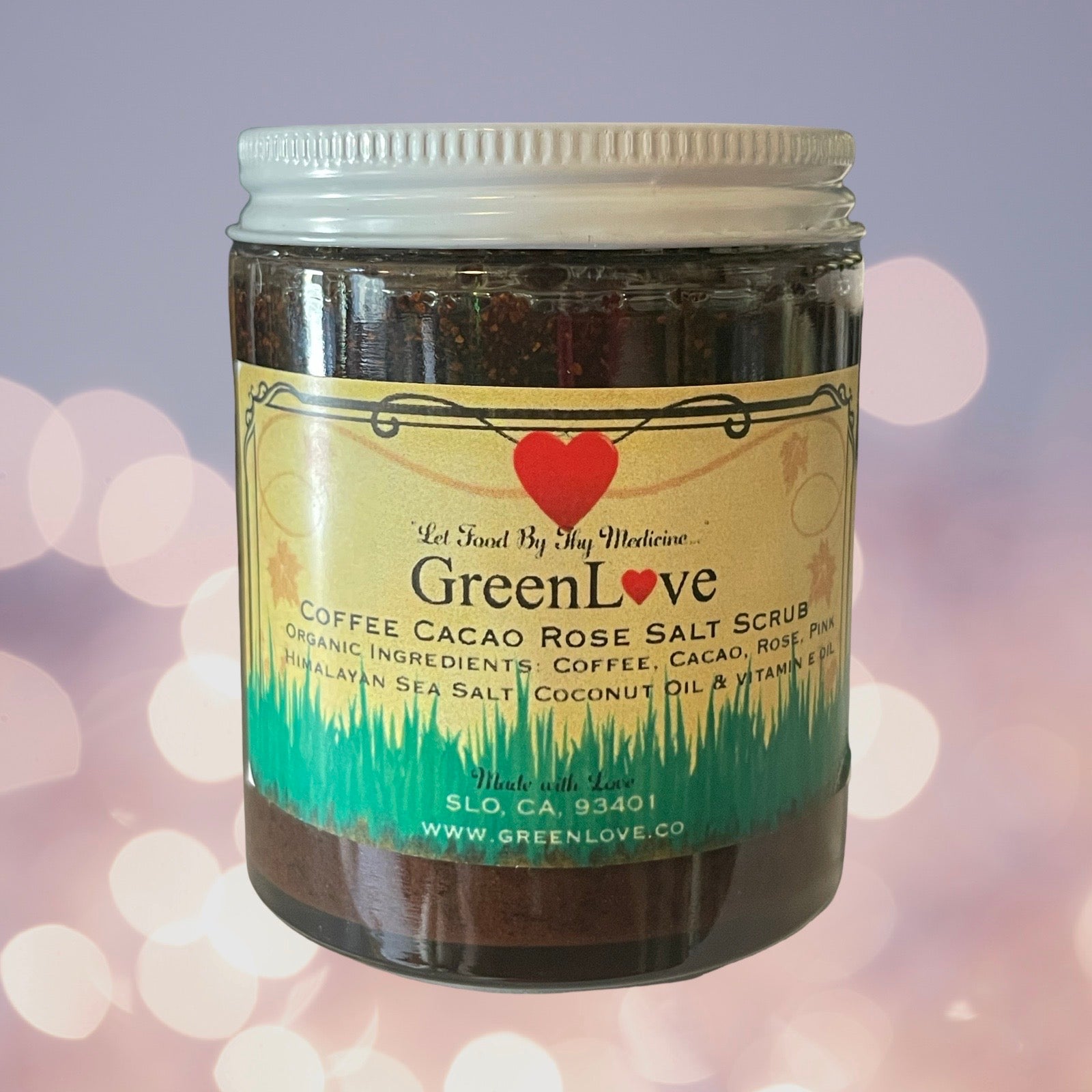 Coffee Cacao Rose Salt Scrub