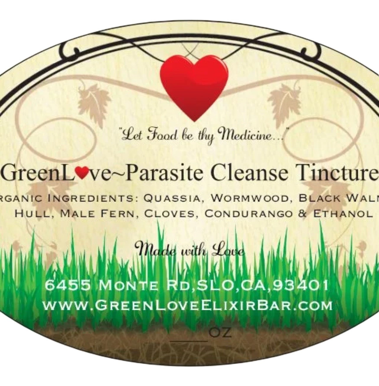 Parasite Cleanse Tincture