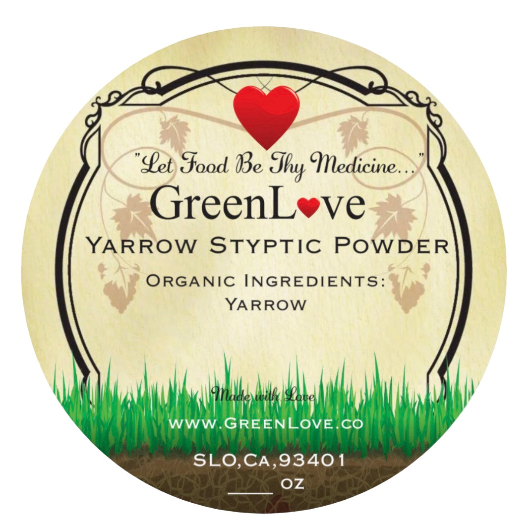 Yarrow Styptic Powder