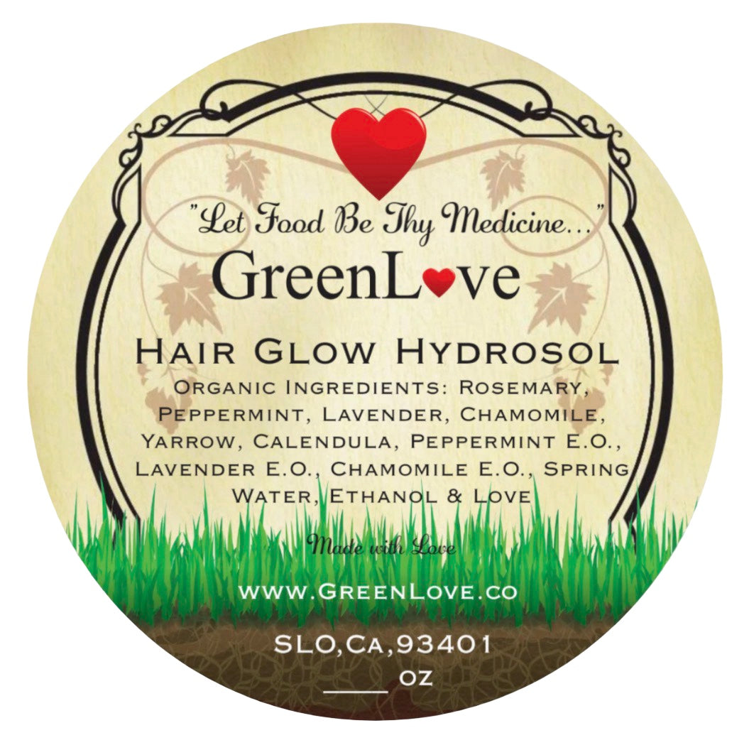 Hair Glow Hydrosol Spray