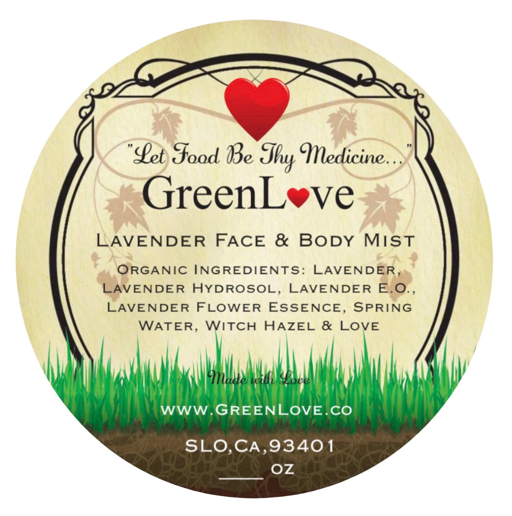 Lavender Face & Body Mist