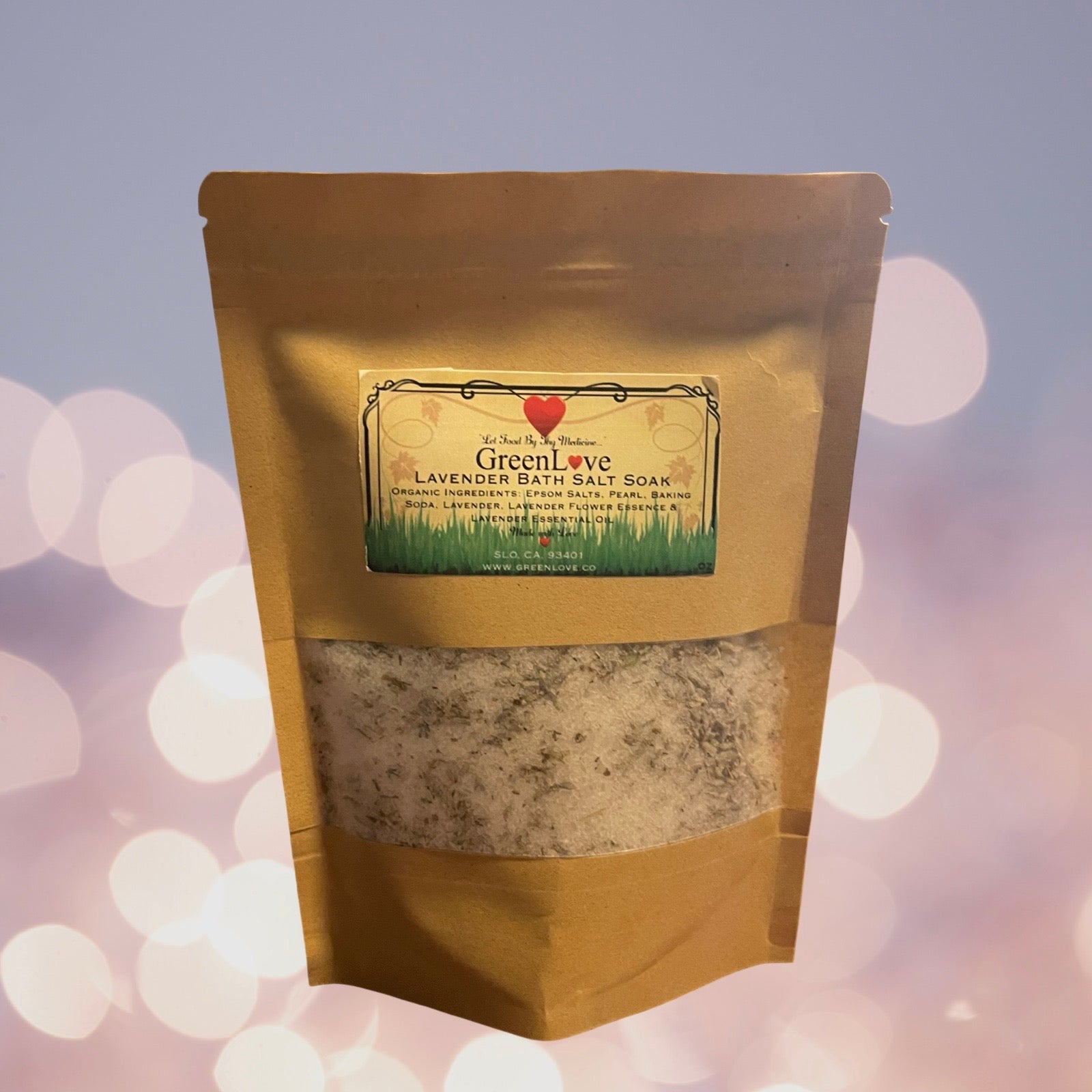 Lavender Bath Salt Soak