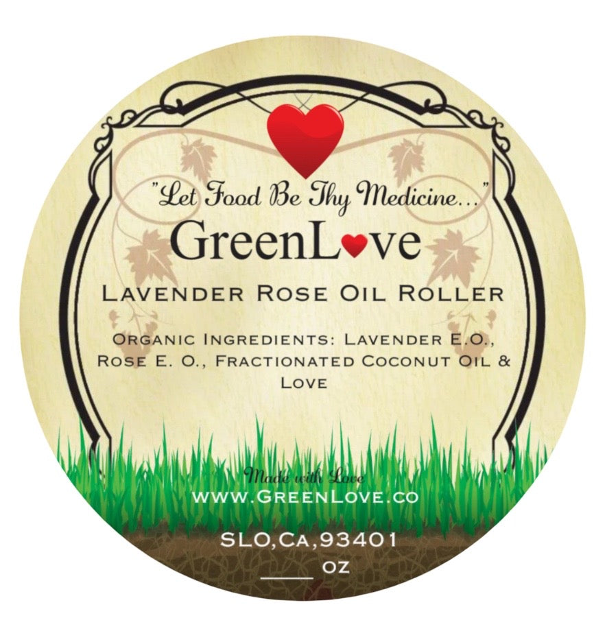 Lavender Rose Oil Roller
